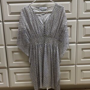 Paul & Joe Blue and White Mini Dress